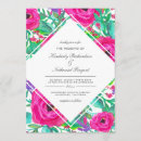 Search for fuchsia wedding invitations Modern