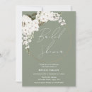 Search for floral wreath bridal shower invitations Greenery