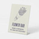 Search for flower bar signs Fresh off the market