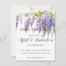 Search for wisteria wedding save the dates Flowers