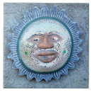 Search for sun face tiles Unique
