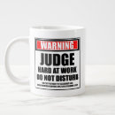 Search for judging mugs Law