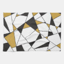 Search for geometry tea towels Black