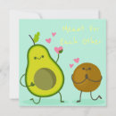 Search for avocado love cards Kawaii