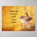 Search for garden care posters Bird