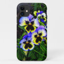 Search for purple pansy iphone cases Green