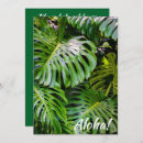 Search for monstera leaves invitations Summer