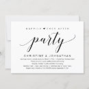 Search for trends wedding invitations Black and white