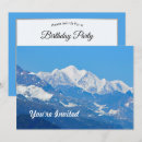 Search for snow covered invitations Mountains