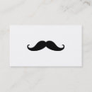 Search for mustache business cards Professional