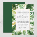 Search for greenery wedding invitations Green and gold