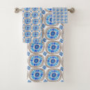 Search for blue and white bath towels Geometric