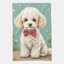 Search for poodles tea towels Puppy