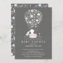 Search for rabbit baby girl shower invitations Cute