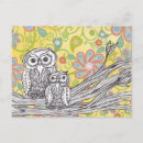 Search for bird lovers postcards Owl