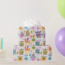 Search for monsters wrapping paper Monster bash
