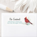Search for cardinal bird return address labels Songbird