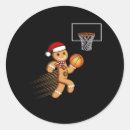 Search for basketball christmas stickers Xmas