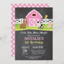 Search for farm party invitations Barn animals