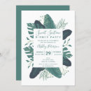 Search for monstera leaf birthday invitations Greenery