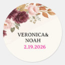 Search for blush floral wedding stickers Calligraphy