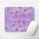 Search for pink peony mousepads Girly