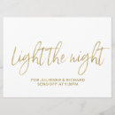 Search for sparkling lights invitations Gold