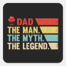 Search for man myth legend stickers Happy fathers day