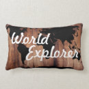 Search for world map cushions Adventure