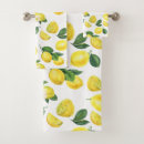 Search for lemon bath towels Watercolor
