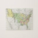 Search for united states map puzzles Vintage
