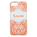 Search for coral and white iphone cases Girly