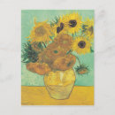 Search for van gogh sunflower postcards Vintage