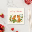Search for christmas scene napkins Retro