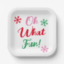 Search for oh what fun plates Snowflakes