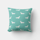 Search for dog silhouette cushions Dachshund