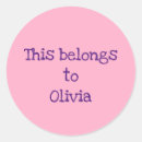 Search for property of labels This