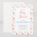 Search for colourful dots invitations Gender neutral