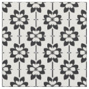 Search for black and white floral fabric Design