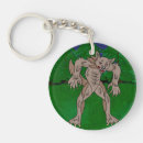 Search for beasts key rings Werewolf