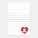 Search for cute panda post it notes Bear