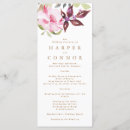 Search for watercolor wedding programmes Garden
