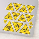 Search for biohazard warning sign stickers Safety