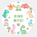 Search for yellow dinosaurs stickers Triceratops