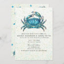 Search for crab wedding invitations Simple