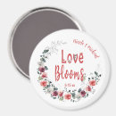 Search for floral wedding magnets Bride and groom