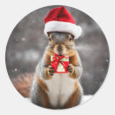 Search for christmas squirrel stickers Rodent