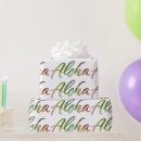 Search for aloha wrapping paper Island