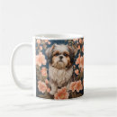 Search for shih tzu mugs Floral