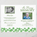 Search for shamrock memorial Funeral